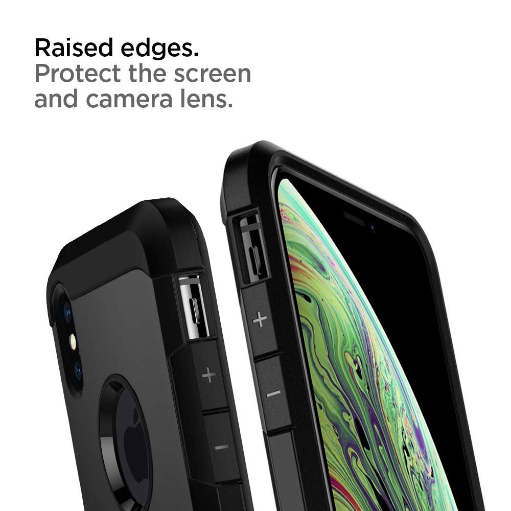 Amazon.com: Spigen Tough Armor Designed for iPhone Xs Case (2018